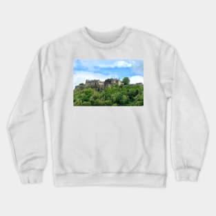 Summer view of Stirling Castle, Stirling in Scotland Crewneck Sweatshirt